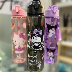 Botellas Plásticas con Pico  de silicona de Personajes